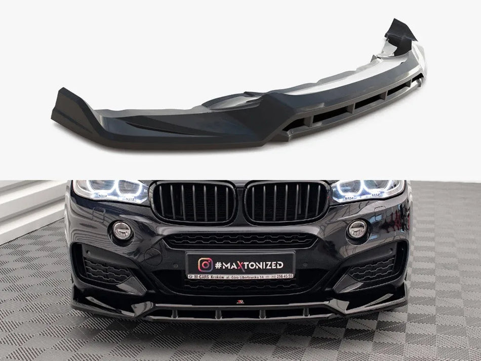 Maxton Front Splitter V.3 BMW X6 M Sport F16