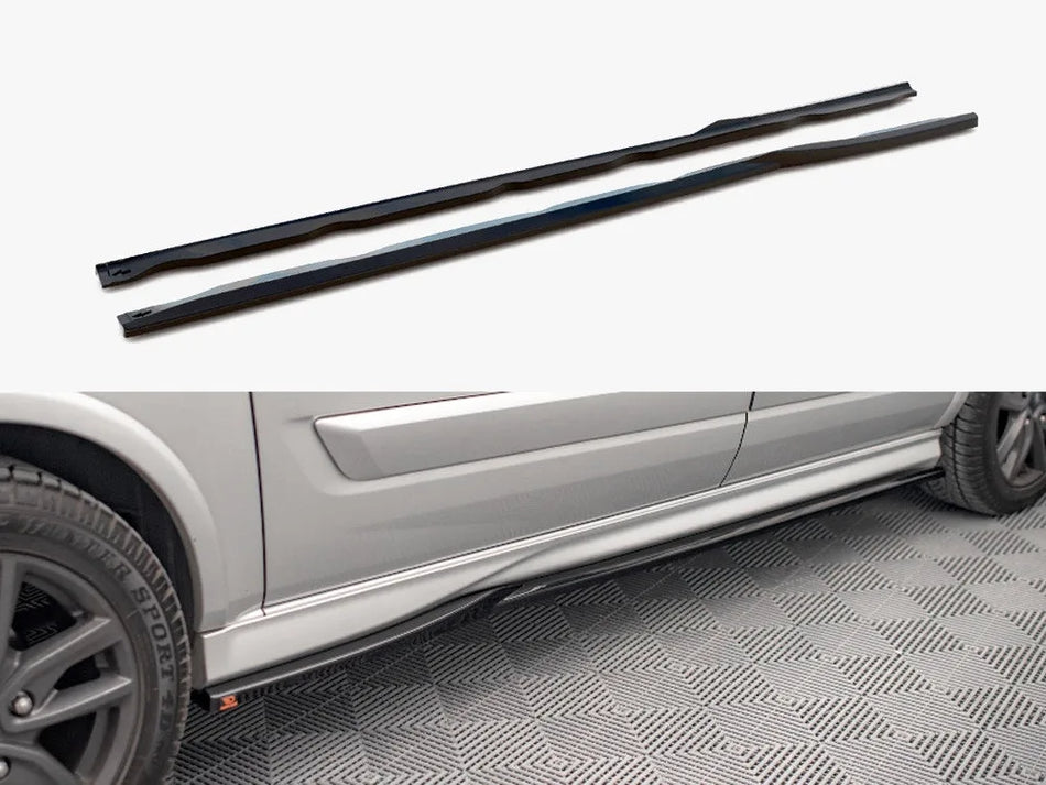 Maxton Side Skirts Diffusers Ford Transit Custom ST-Line Mk1 Facelift