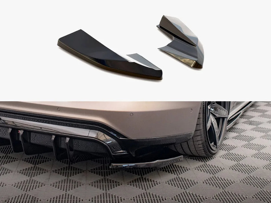 Maxton Rear Side Splitters V.2 Audi e-Tron GT / RS GT Mk1