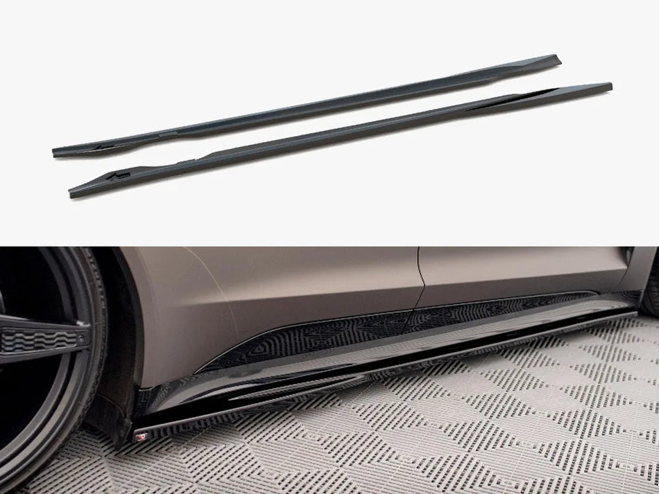 Maxton Side Skirts Diffusers V.1 Audi e-Tron GT / RS GT Mk1