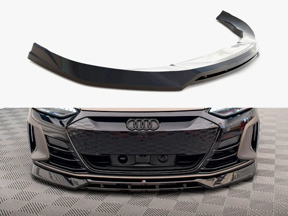 Maxton Front Splitter V.3 Audi e-Tron GT / RS GT Mk1