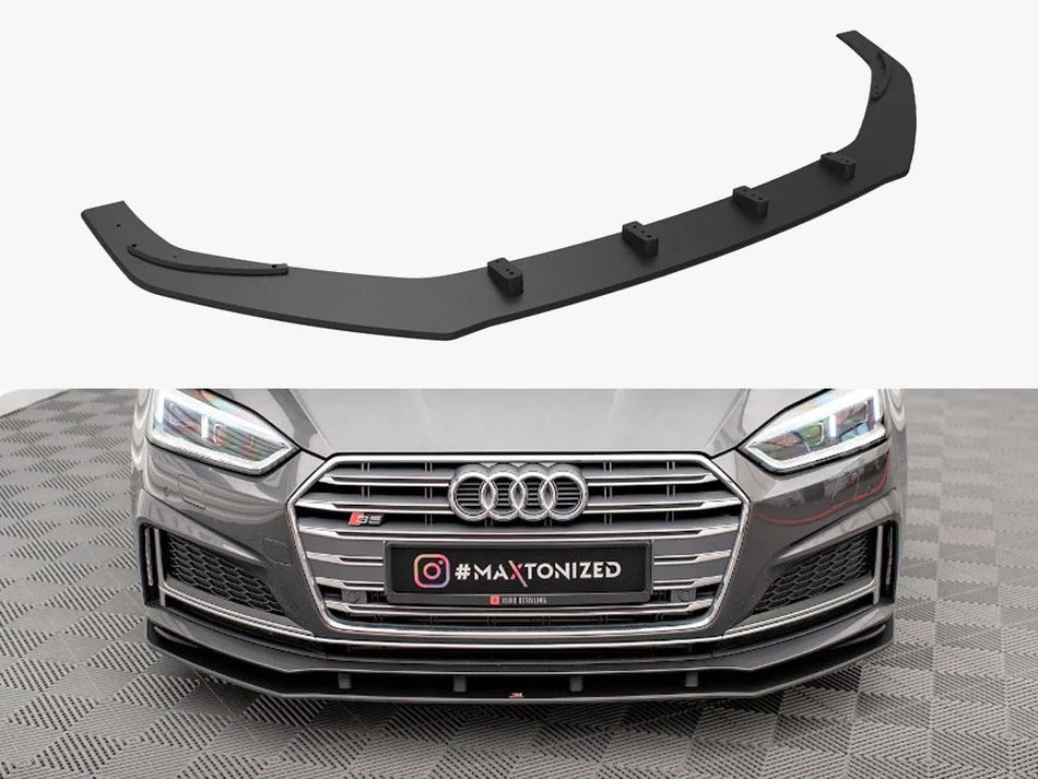 Maxton Street PRO Front Splitter Audi A5 S-Line / S5 Coupe / Sportback F5