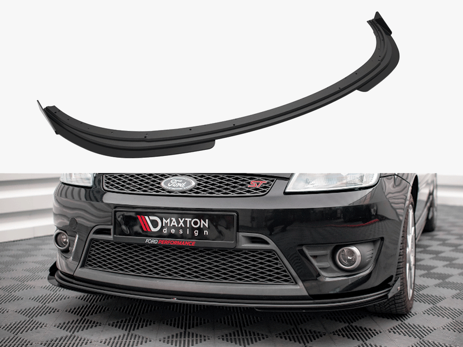 Maxton Street PRO Front Splitter V.1 + Flaps Ford Fiesta ST Mk6