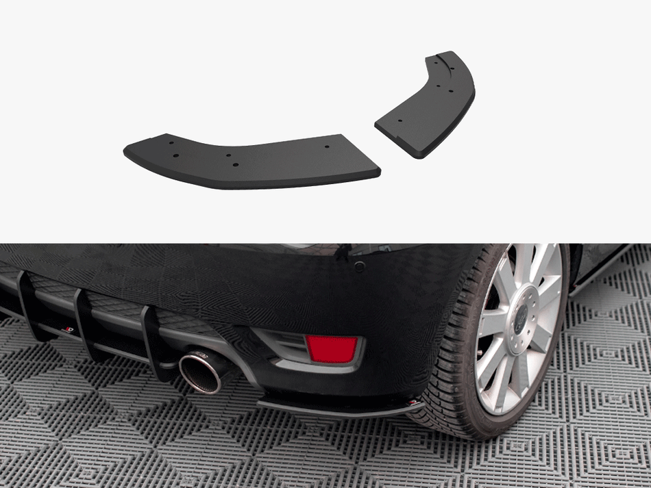 Maxton Street PRO Rear Side Splitters Ford Fiesta ST Mk6
