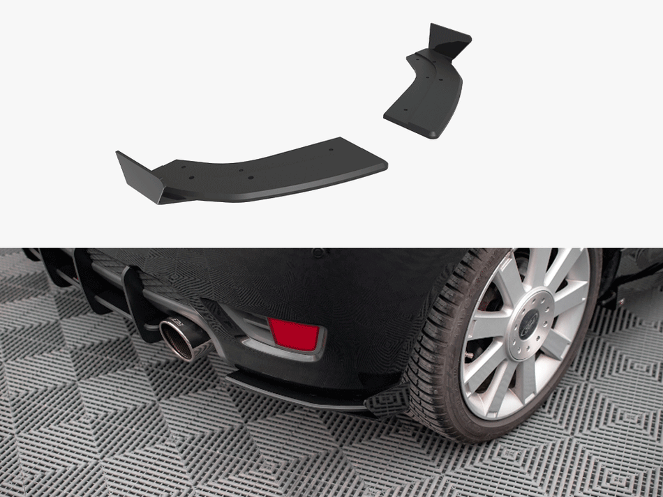 Maxton Street PRO Rear Side Splitters + Flaps Ford Fiesta ST Mk6