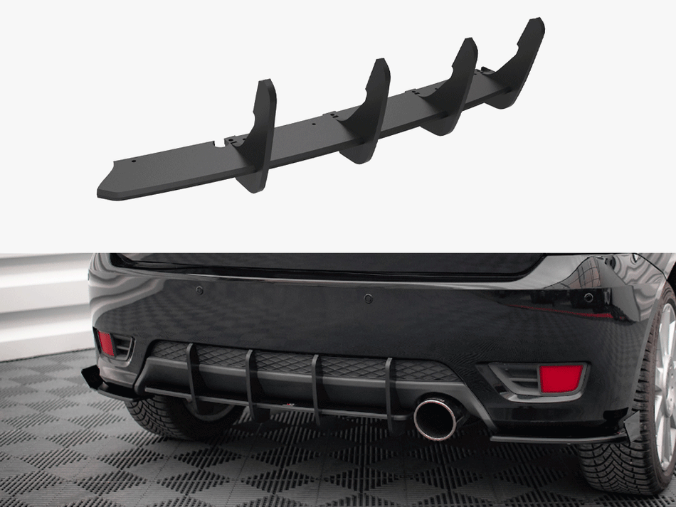 Maxton Street PRO Rear Diffuser Ford Fiesta ST Mk6