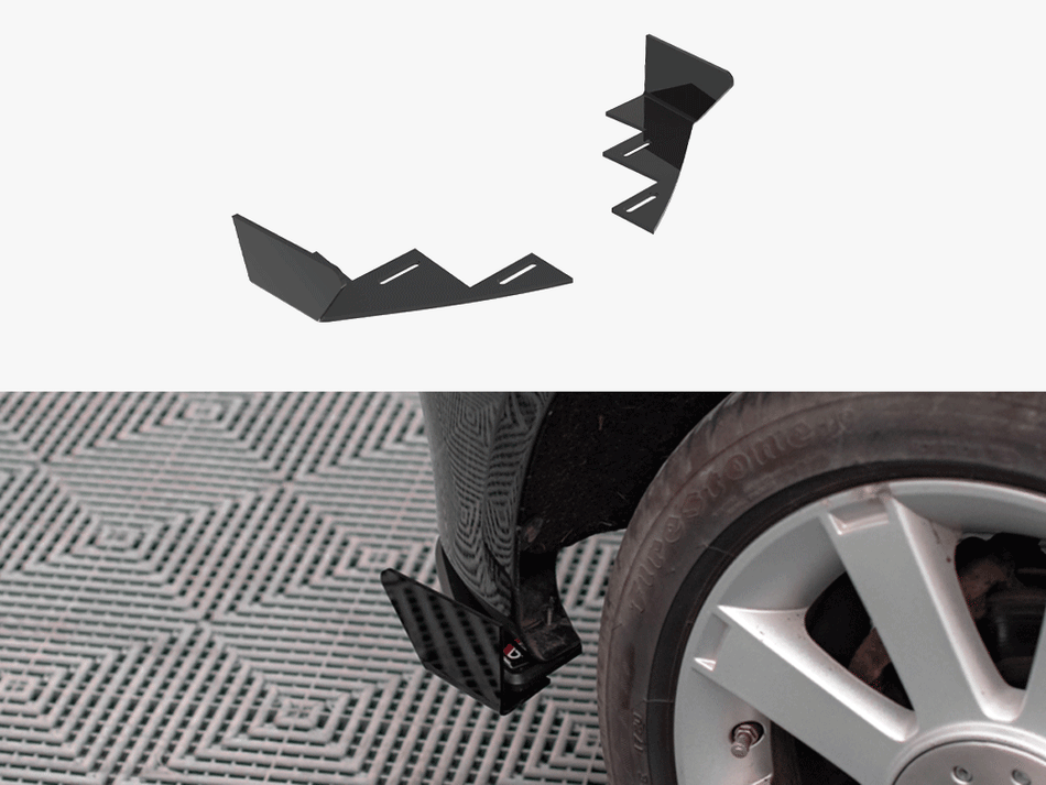Maxton Rear Side Flaps Ford Fiesta ST Mk6