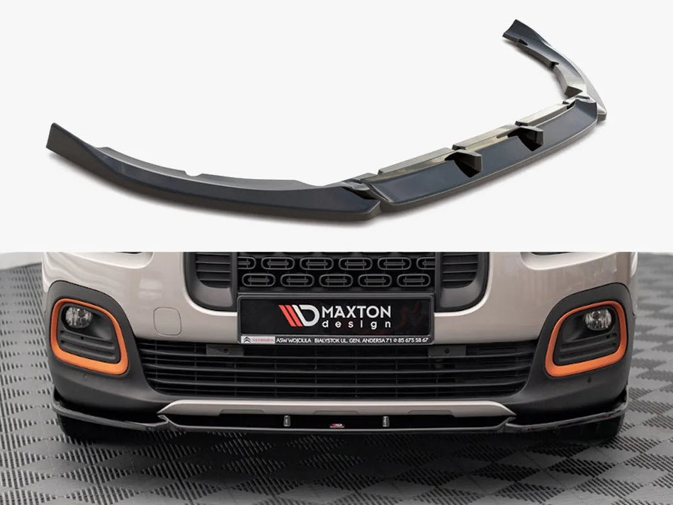 Maxton Front Splitter Citroen Berlingo Mk3