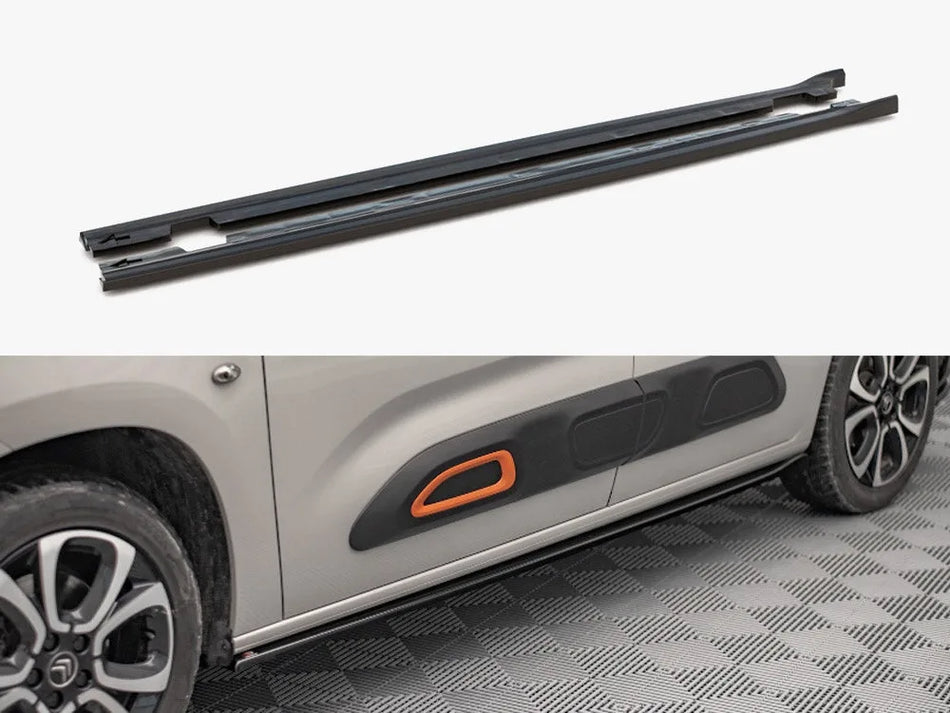 Maxton Side Skirts Diffusers Citroen Berlingo Mk3