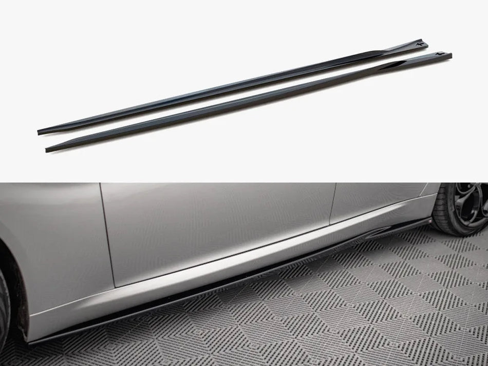 Maxton Side Skirts Diffusers Alfa Romeo Giulia Sport