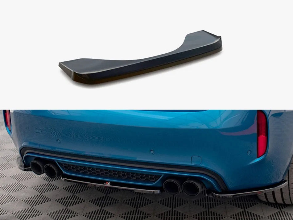Maxton Central Rear Splitter BMW X6 M F86