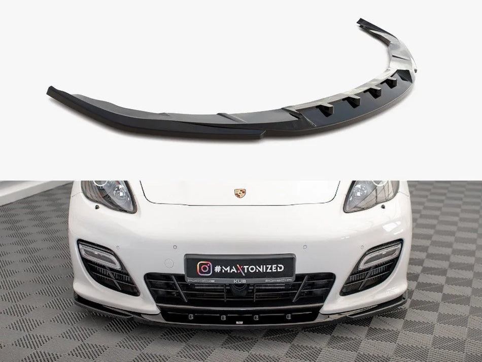 Maxton Front Splitter V.2 Porsche Panamera Turbo Sport Design Package 970