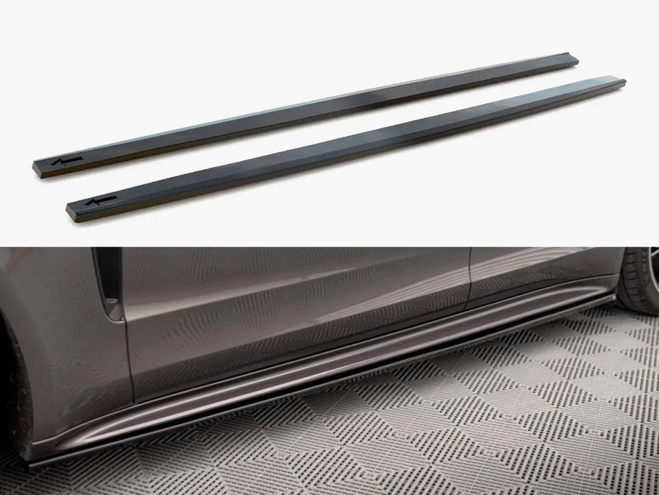 Maxton Side Skirt Diffusers V.1 Porsche Panamera Turbo S E-Hybrid / Panamera E-Hybrid / Panamera 4S 971
