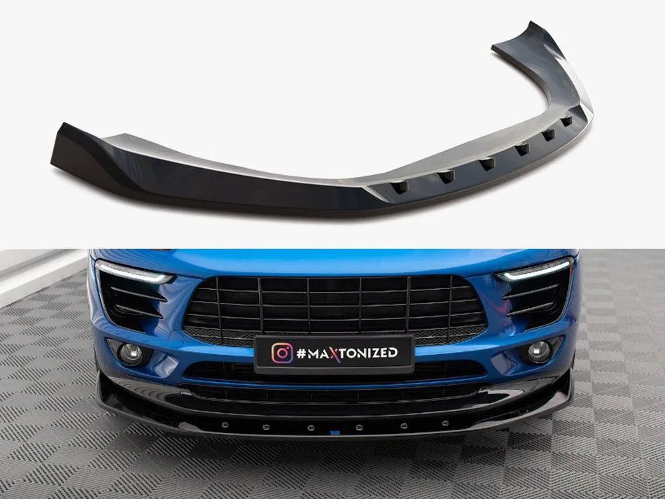 Maxton Front Splitter V.1 Porsche Macan Mk1