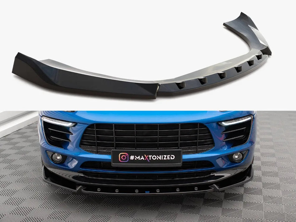 Maxton Front Splitter V.2 Porsche Macan Mk1