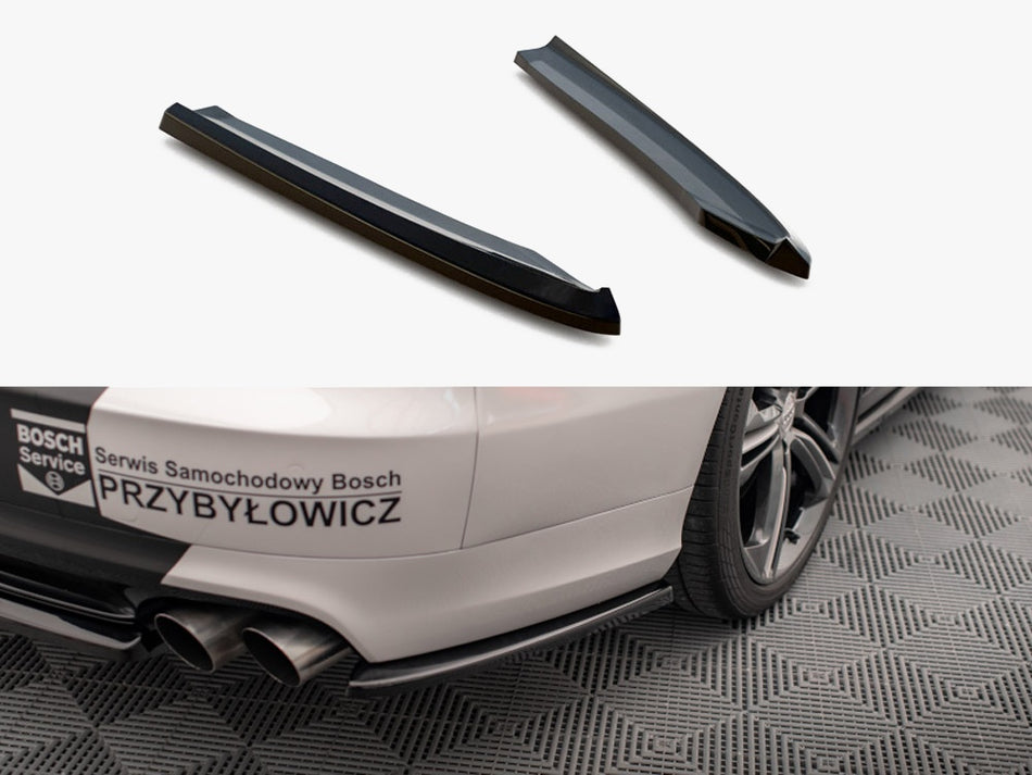 Maxton Rear Side Splitters Audi S8 D4