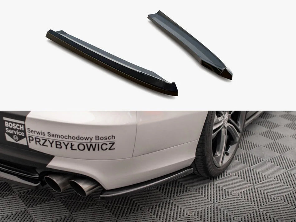 Maxton Rear Side Splitters Audi S8 D4