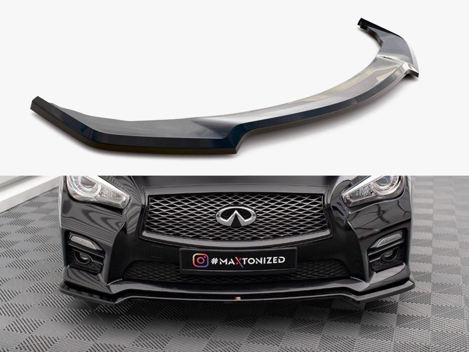 Maxton Front Splitter V.1 Infiniti Q50 S Mk1