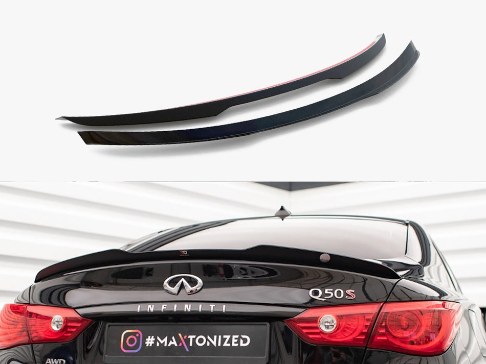 Maxton Spoiler CAP Infiniti Q50 S Mk1