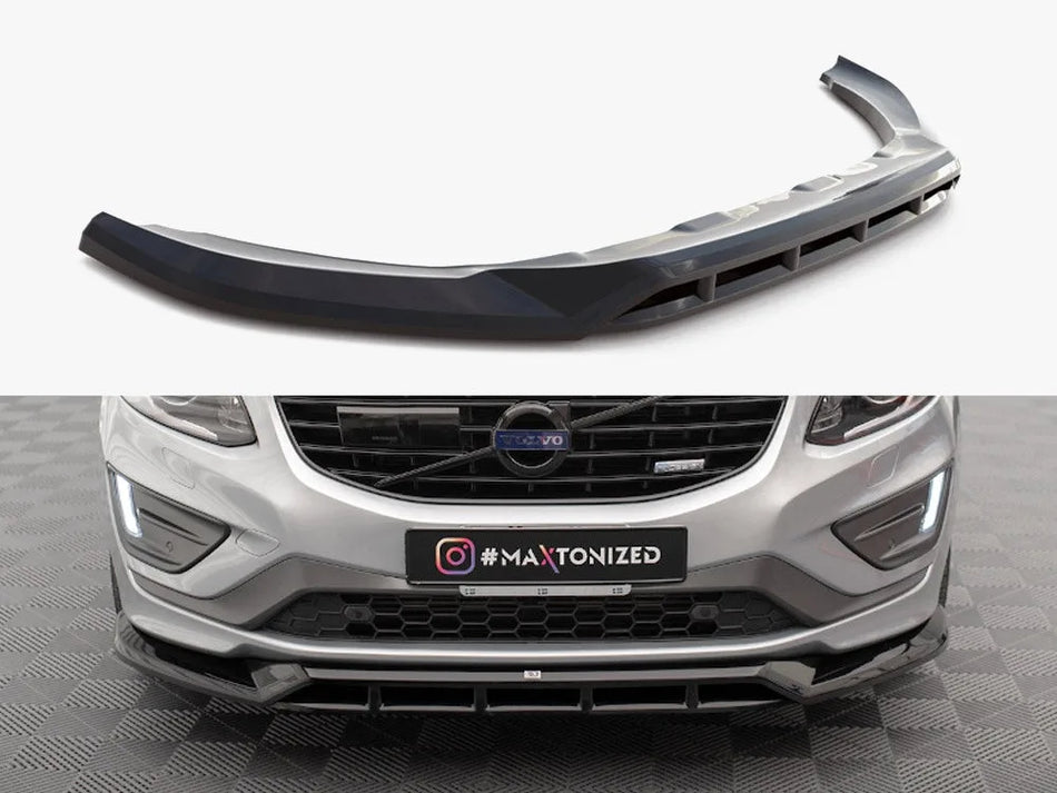 Maxton Front Splitter Volvo XC60 R-Design Mk1 Facelift