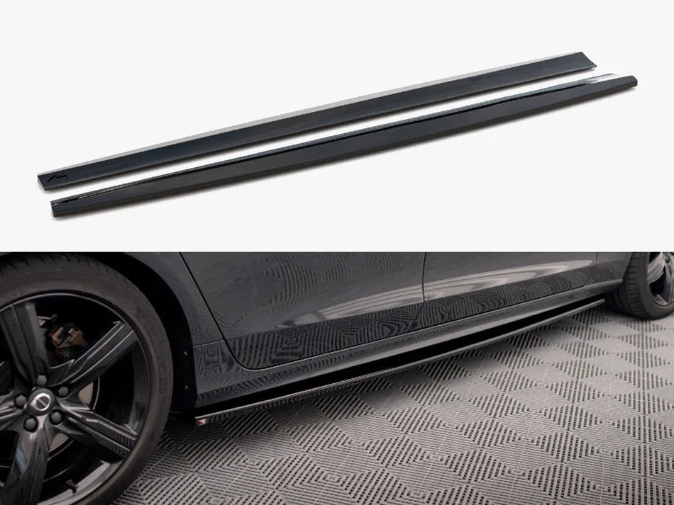 Maxton Side Skirts Diffusers Volvo V90 / S90 R-Design Mk2