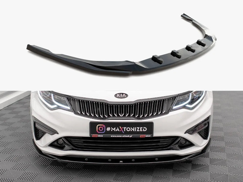 Maxton Front Splitter V.2 Kia Optima Mk4 Facelift