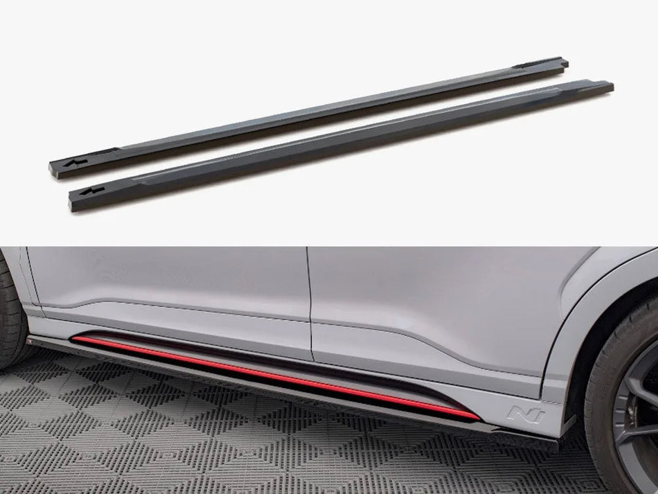 Maxton Side Skirts Diffusers V.1 Hyundai Kona N Mk1