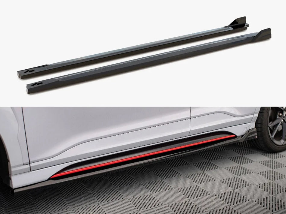 Maxton Side Skirts Diffusers V.2 Hyundai Kona N Mk1