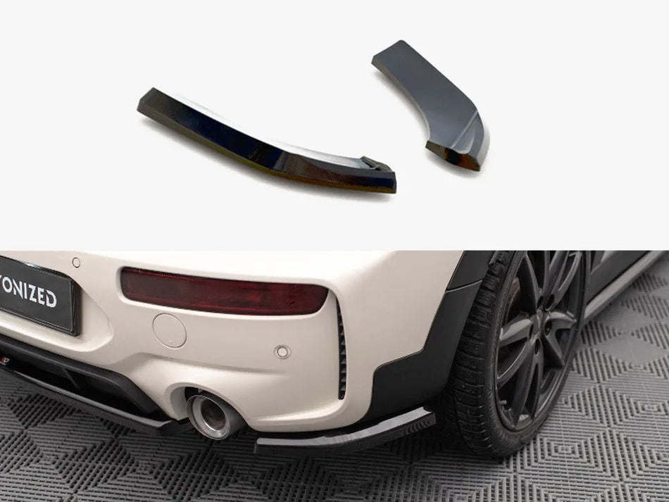 Maxton Rear Side Splitters Mini Cooper Clubman John Cooper Works F54 Facelift