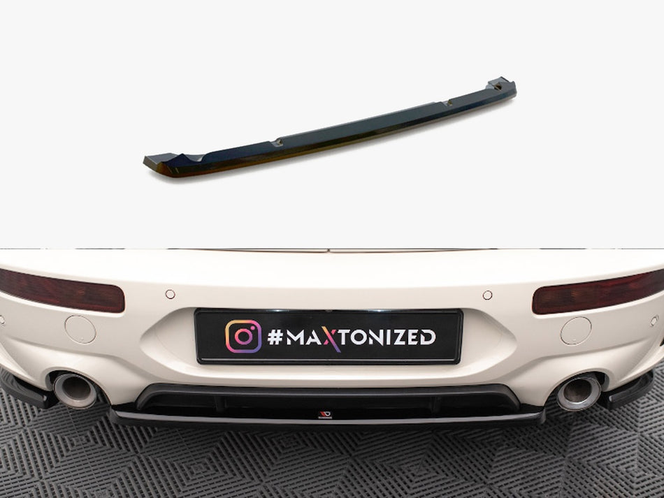 Maxton Central Rear Splitter Mini Cooper Clubman John Cooper Works F54 Facelift