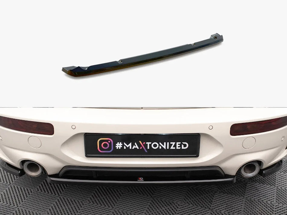 Maxton Central Rear Splitter Mini Cooper Clubman John Cooper Works F54 Facelift