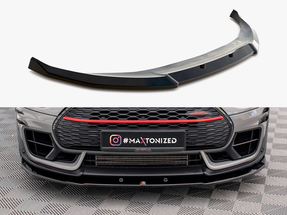 Maxton Front Splitter V.3 Mini Cooper Clubman John Cooper Works F54 Facelift