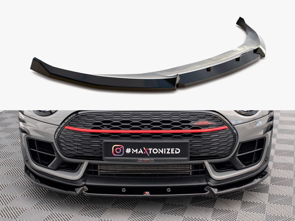 Maxton Front Splitter V.4 Mini Cooper Clubman John Cooper Works F54 Facelift