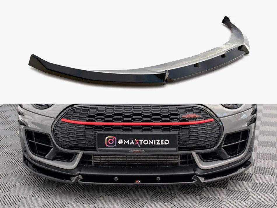 Maxton Front Splitter V.4 Mini Cooper Clubman John Cooper Works F54 Facelift
