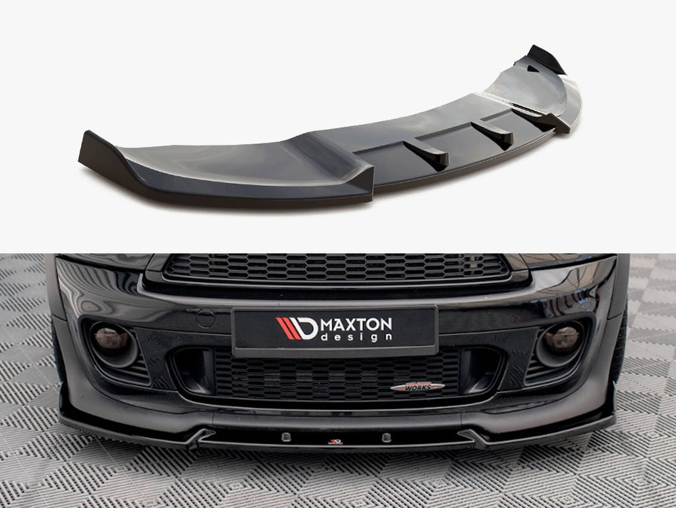 Maxton Front Splitter V.3 Mini Cooper John Cooper Works R56