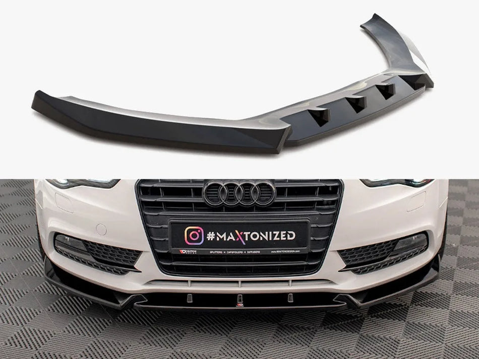 Maxton Front Splitter V.1 Audi A5 Coupe / Sportback 8T Facelift