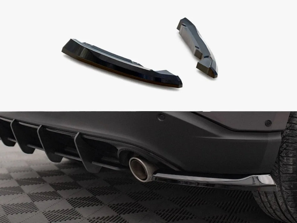 Maxton Rear Side Splitters V.1 Ford Edge Mk2