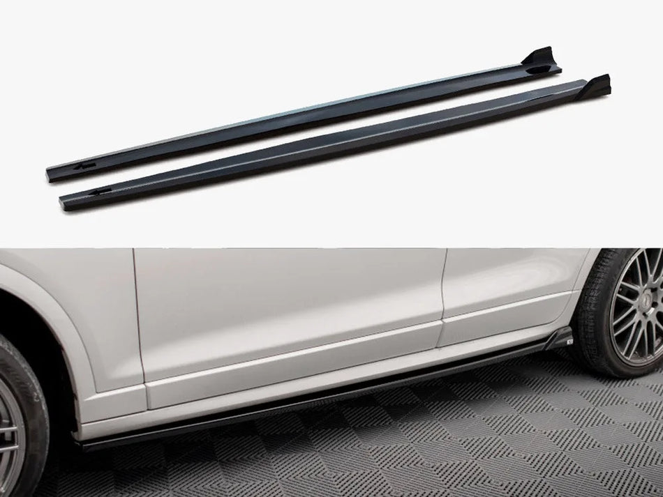 Maxton Side Skirts Diffusers BMW X3 M-Pack F25