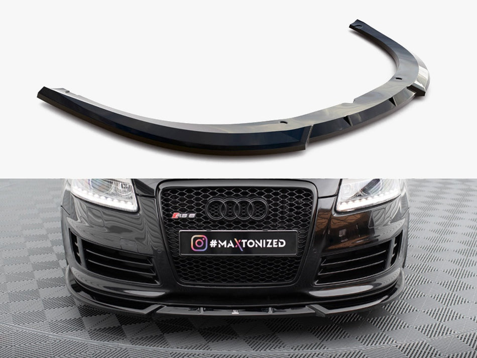 Maxton Front Splitter V.2 Audi RS6 Avant C6