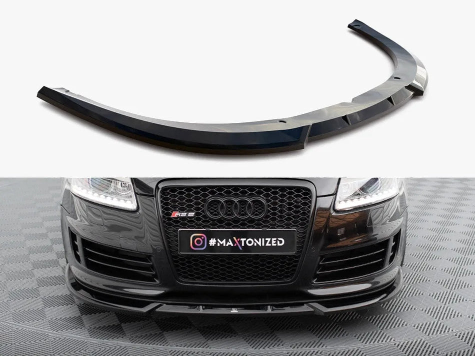 Maxton Front Splitter V.2 Audi RS6 Avant C6