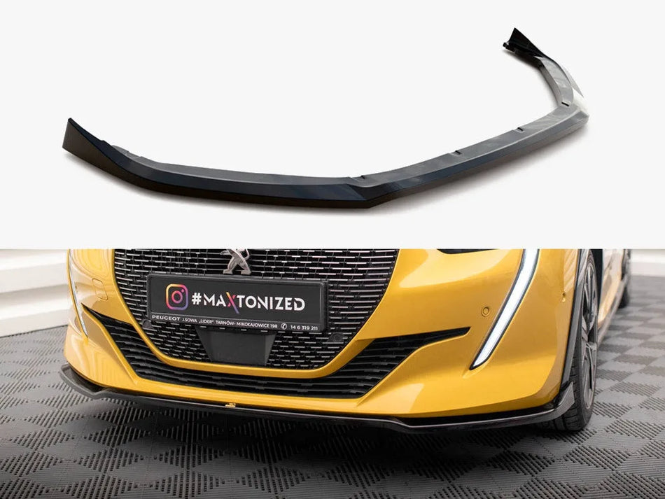 Maxton Front Splitter V.2 Peugeot 208 GT Mk2