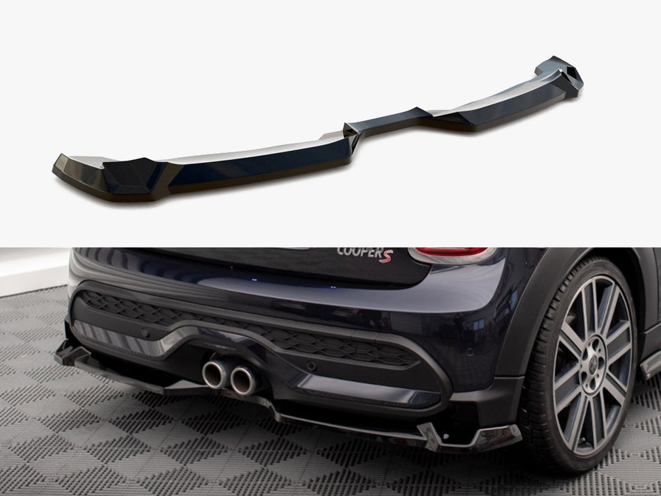 Maxton Central Rear Splitter Mini Cooper S F56 Facelift
