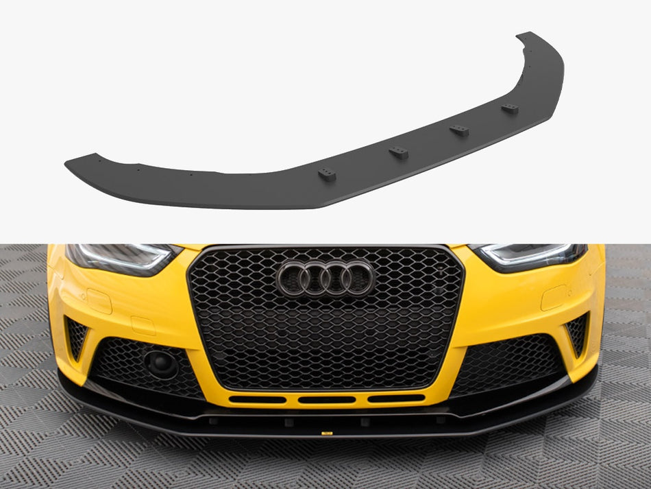 Maxton Street PRO Front Splitter Audi RS4 B8