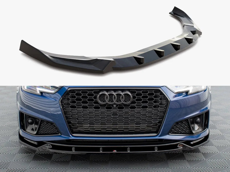 Maxton Front Splitter V.1 Audi A4 Competition B9