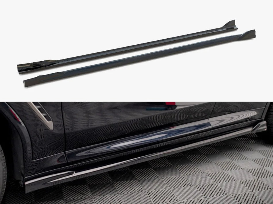 Maxton Side Skirts Diffusers V.2 BMW X4 M-Pack G02