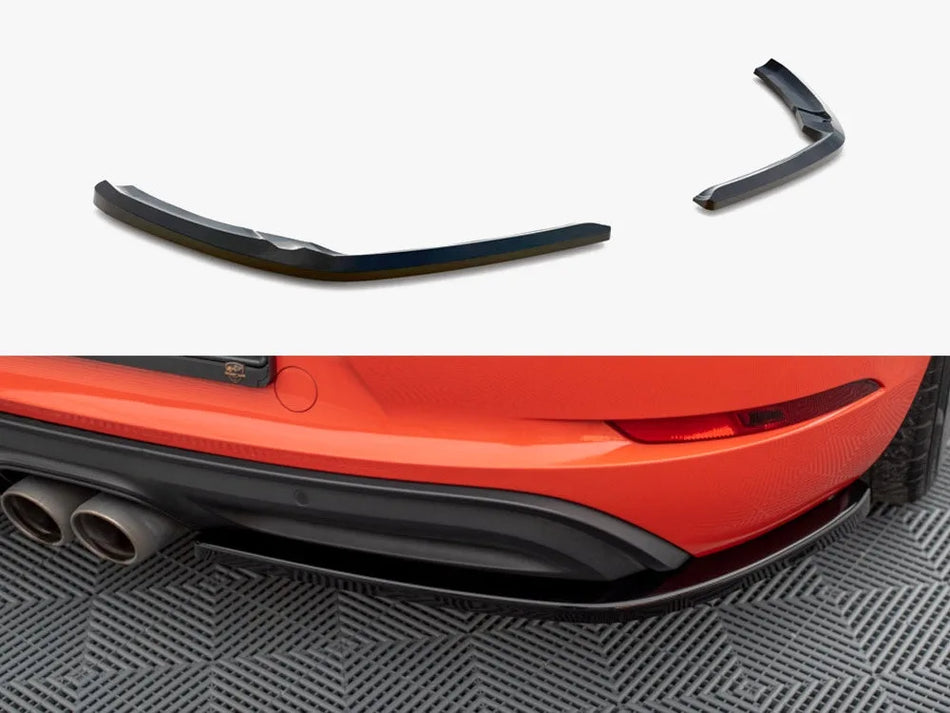 Maxton Rear Side Splitters Porsche 718 Cayman 982c