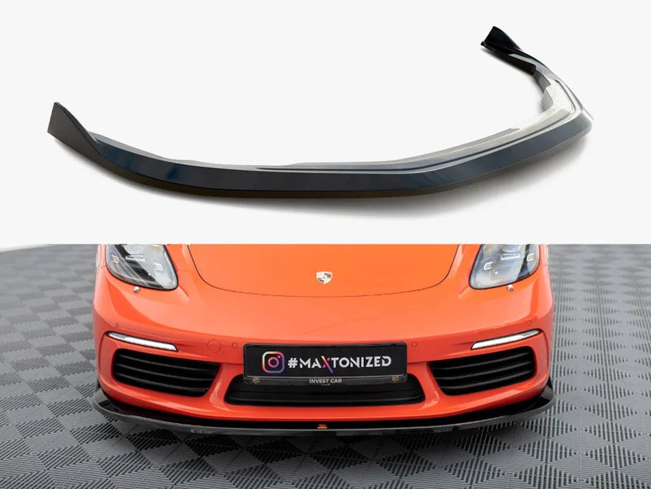 Maxton Front Splitter V.2 Porsche 718 Cayman 982c