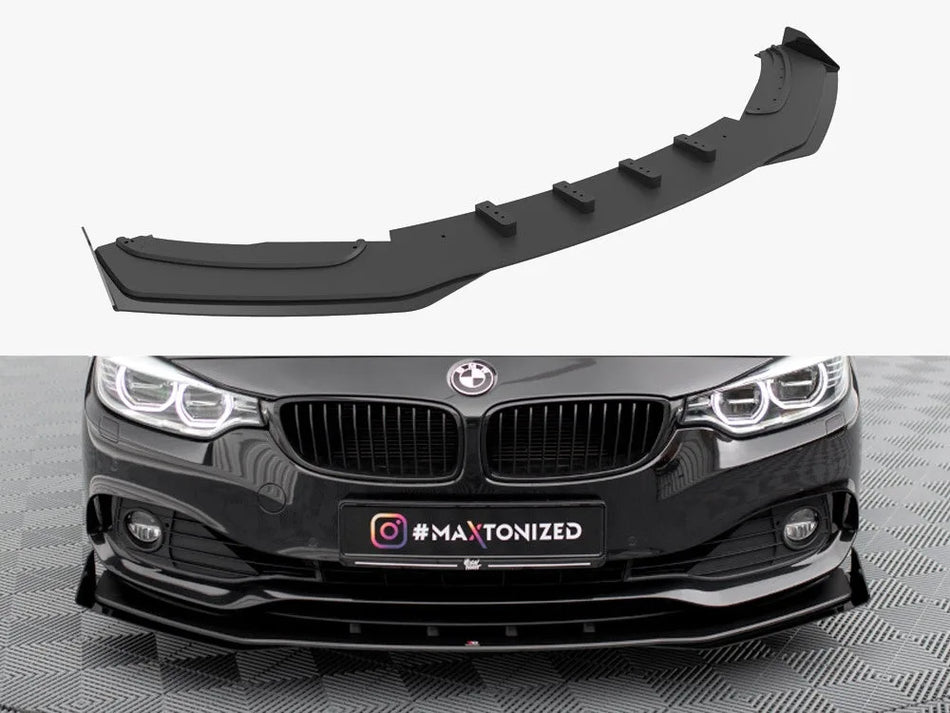 Maxton Street PRO Front Splitter + Flaps BMW 4 Gran Coupe F36