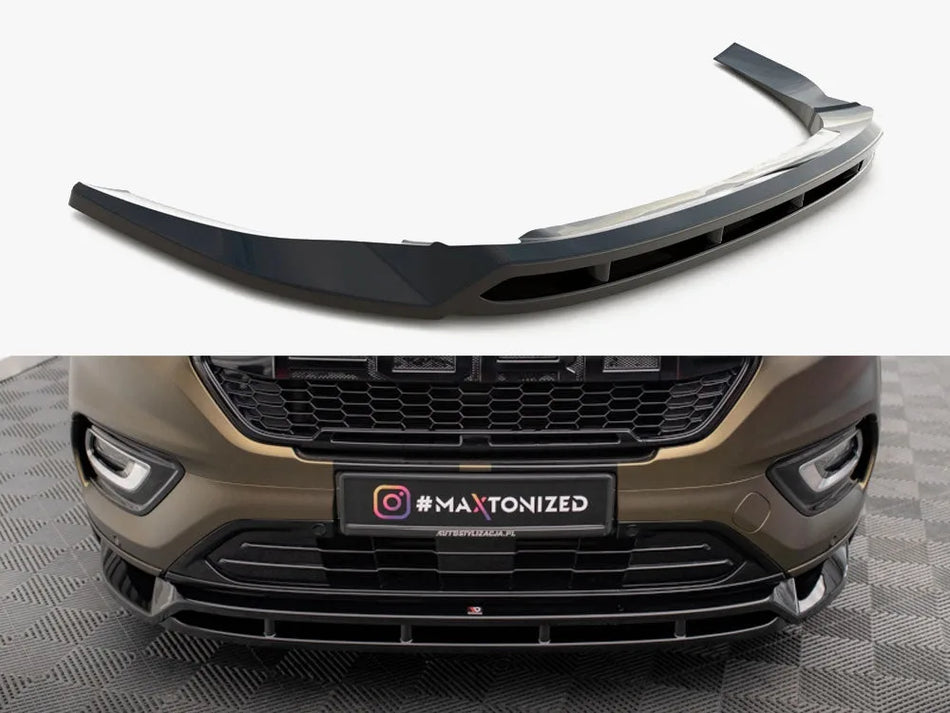 Maxton Front Splitter Ford Tourneo Custom Mk1 Facelift