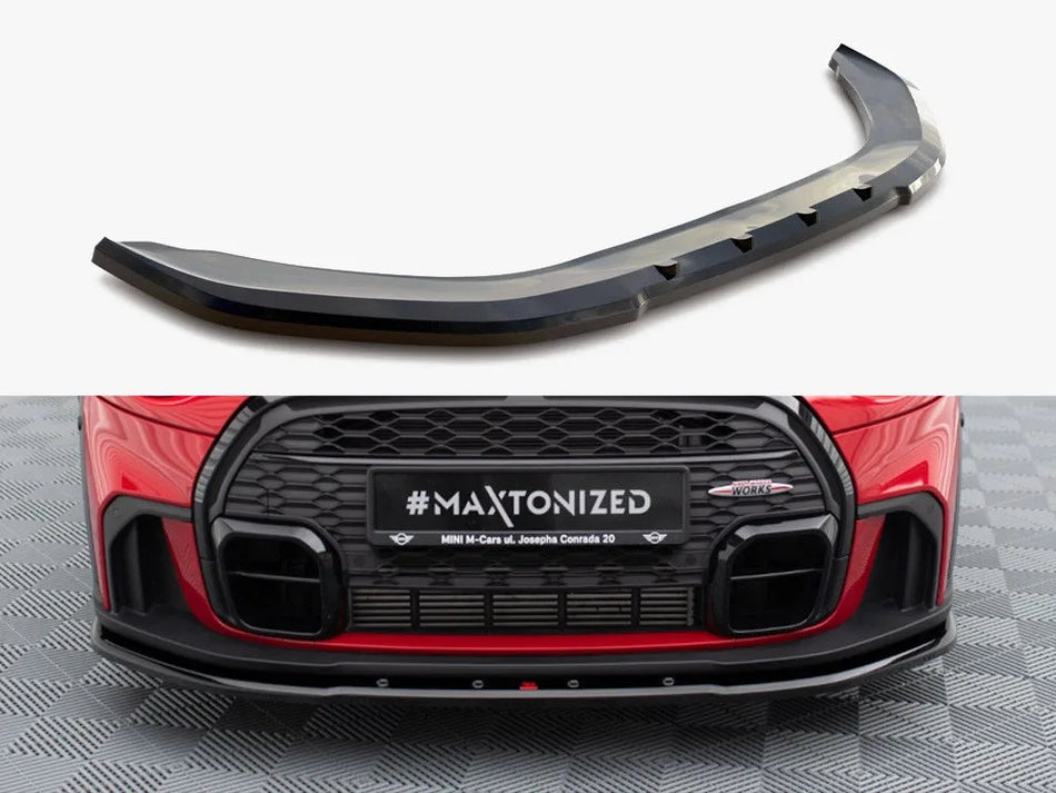 Maxton Front Splitter V.1 Mini Cooper S John Cooper Works F56 Facelift